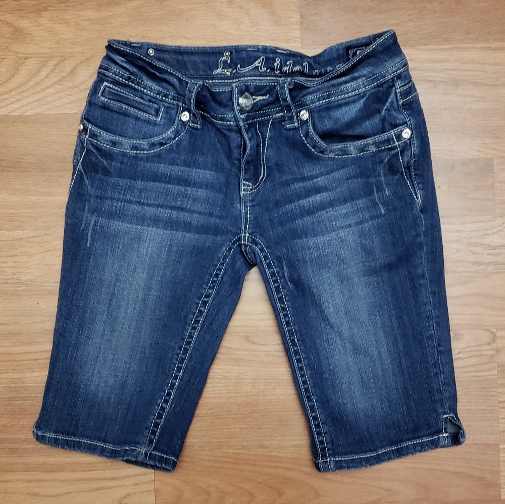 LA idol bermuda shorts